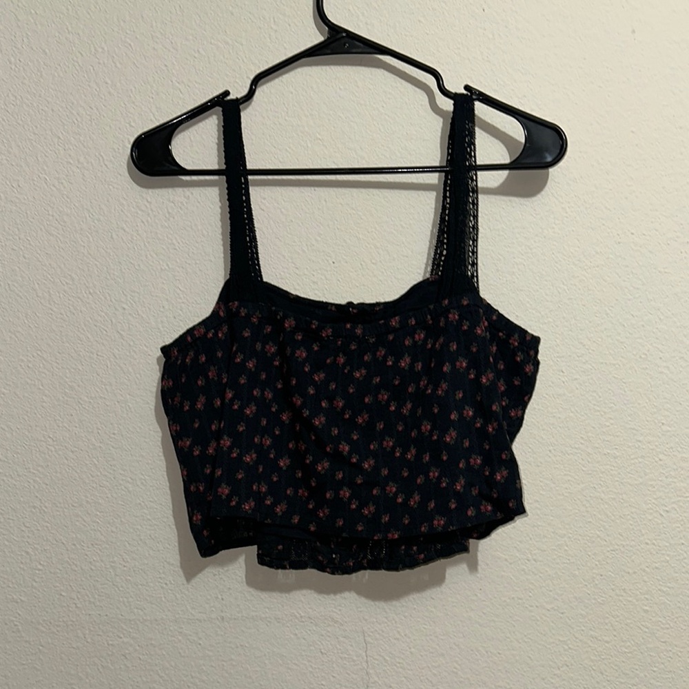 American Eagle Outfitters Blue Sleeveless Bustier Tank Top / box 50 - Picture 4 of 7